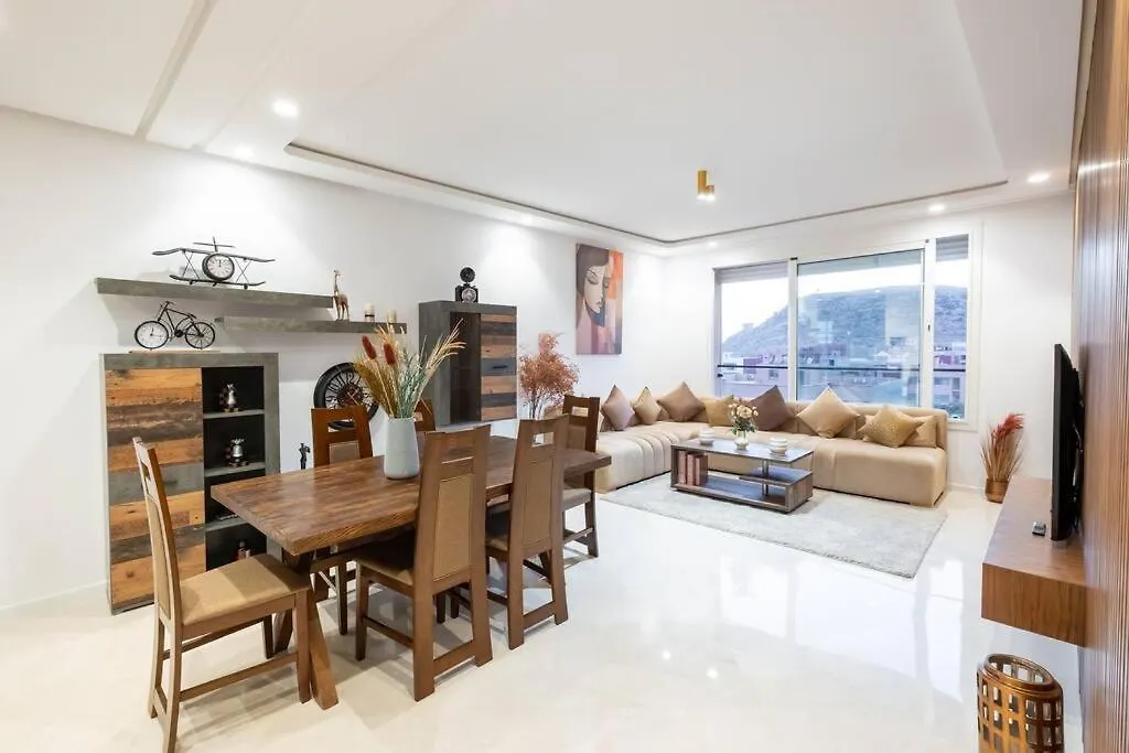 Luxury 2 Bedroom With Mountain View Marrakesh Apartment